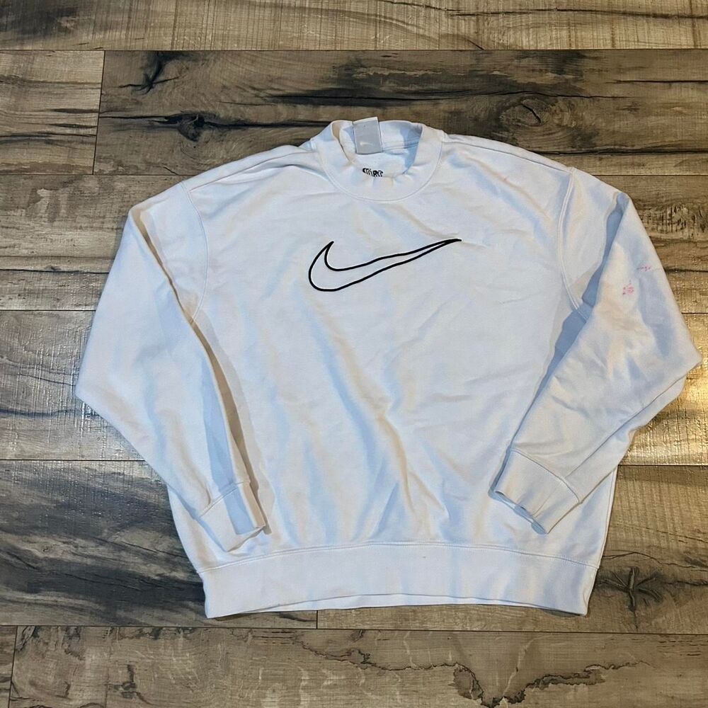 Nike Women's White Sweatshirt
